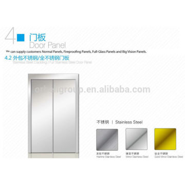 elevator landing door panel, elevator cabin door panel